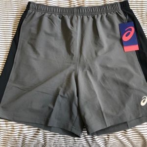 Brand new never worn ASICS men’s running shorts